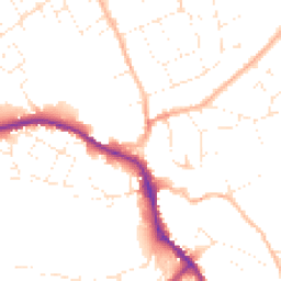 Daytime road noise heatmap for SN11 0BY