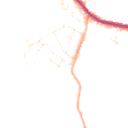 Daytime road noise heatmap for SN11 0FS