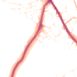 Daytime road noise heatmap for SN11 0FX