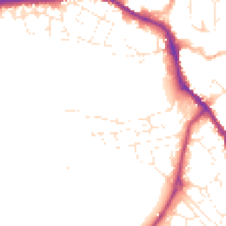 Daytime road noise heatmap for SN11 0HD