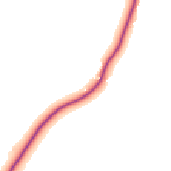 Daytime road noise heatmap for SN11 0PY