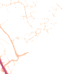 Daytime road noise heatmap for SN11 8LL