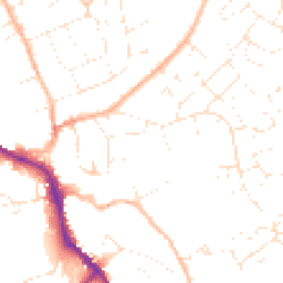Daytime road noise heatmap for SN11 8NH
