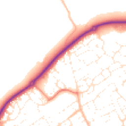Daytime road noise heatmap for SN11 9DB