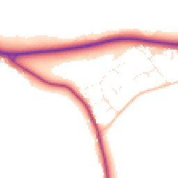 Daytime road noise heatmap for SN11 9NX
