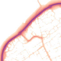 Daytime road noise heatmap for SN11 9UE