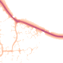 Daytime road noise heatmap for SN12 6AH