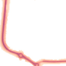 Night-time road noise heatmap for SN12 6DA