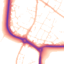 Daytime road noise heatmap for SN12 6DB