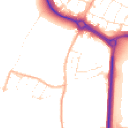 Daytime road noise heatmap for SN12 6DN