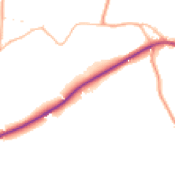 Daytime road noise heatmap for SN12 6PG