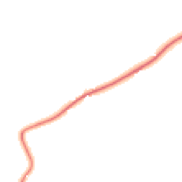 Night-time road noise heatmap for SN12 6PH