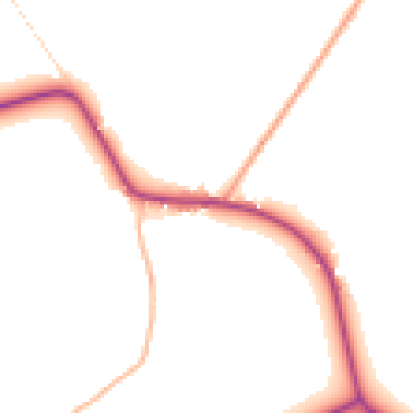 Daytime road noise heatmap for SN12 6RW
