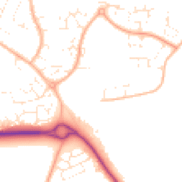Daytime road noise heatmap for SN12 6ZP