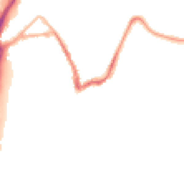 Night-time road noise heatmap for SN12 7FB