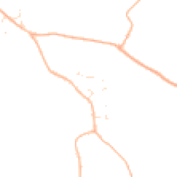 Daytime road noise heatmap for SN12 8FQ