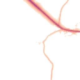 Daytime road noise heatmap for SN12 8JA