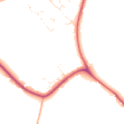 Daytime road noise heatmap for SN12 8JD