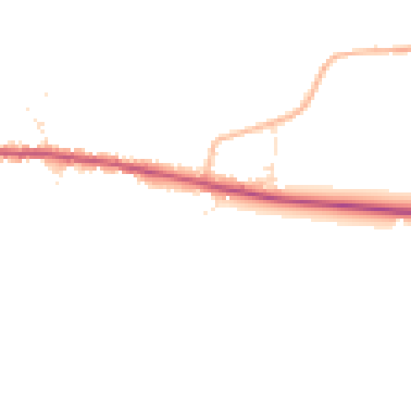 Daytime road noise heatmap for SN12 8JH