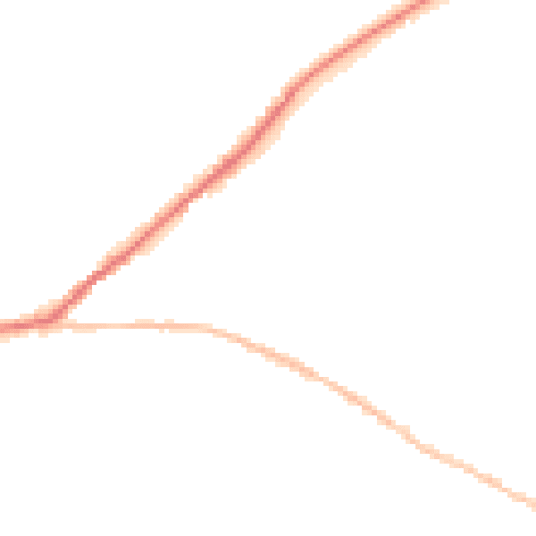 Night-time road noise heatmap for SN13 0AJ