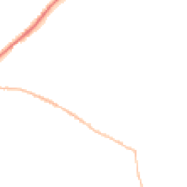 Night-time road noise heatmap for SN13 0BP