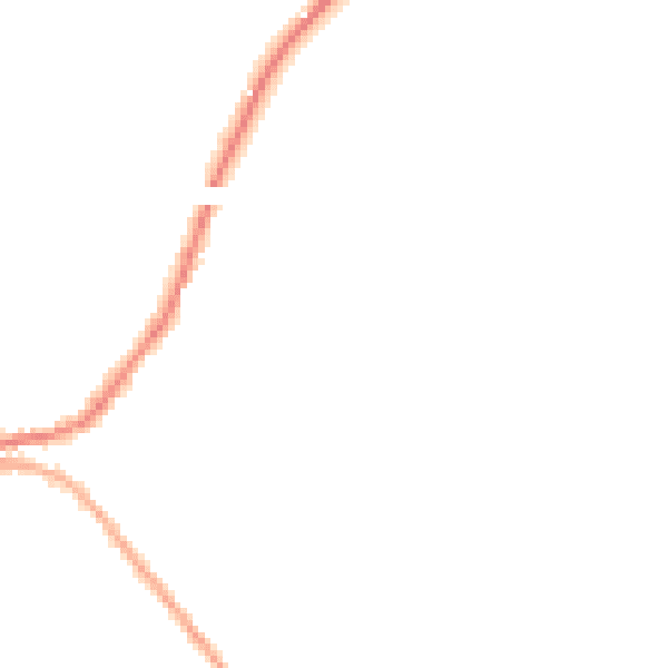 Night-time road noise heatmap for SN13 8LN