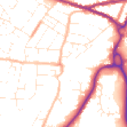 Daytime road noise heatmap for SN14 0BN
