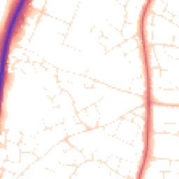 Daytime road noise heatmap for SN14 0DN