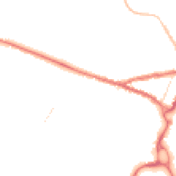 Night-time road noise heatmap for SN14 0ET