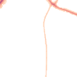 Night-time road noise heatmap for SN14 0LN