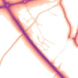 Daytime road noise heatmap for SN14 0UA