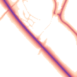 Daytime road noise heatmap for SN14 0WS