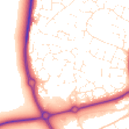 Daytime road noise heatmap for SN14 0YP