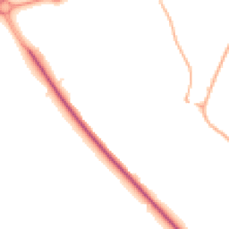Night-time road noise heatmap for SN14 0YU