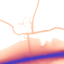 Daytime road noise heatmap for SN14 6DD