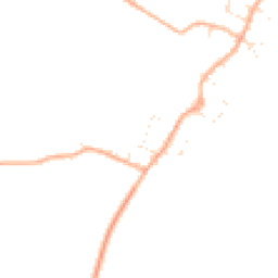 Daytime road noise heatmap for SN14 6DL