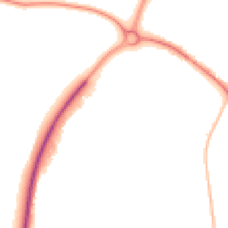 Night-time road noise heatmap for SN14 6RA