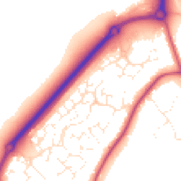 Daytime road noise heatmap for SN14 6XG