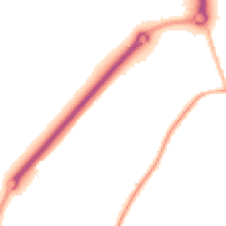 Night-time road noise heatmap for SN14 6XG