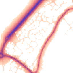 Daytime road noise heatmap for SN14 6XL