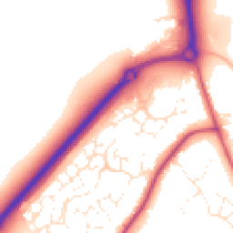Daytime road noise heatmap for SN14 6XR