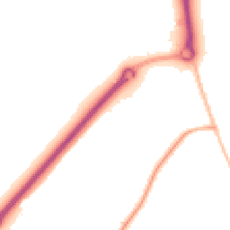Night-time road noise heatmap for SN14 6XR