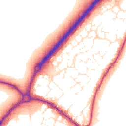 Daytime road noise heatmap for SN14 6YG