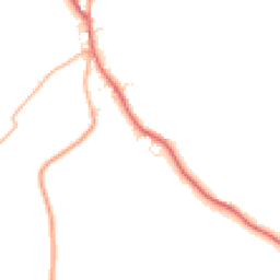 Daytime road noise heatmap for SN14 7FB