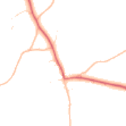 Daytime road noise heatmap for SN14 7HE