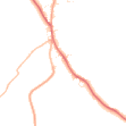 Daytime road noise heatmap for SN14 7JR