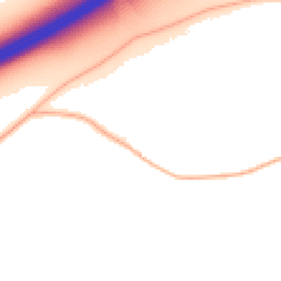 Daytime road noise heatmap for SN14 7PA