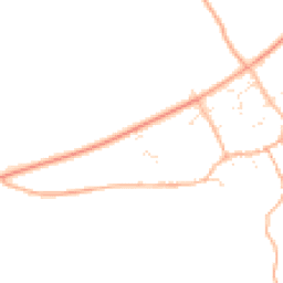 Daytime road noise heatmap for SN14 8BZ