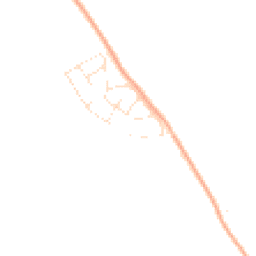 Daytime road noise heatmap for SN14 8PP