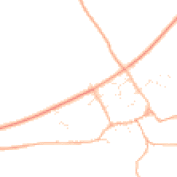 Daytime road noise heatmap for SN14 8QS